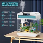 Fish Tank 2 2 Gallon small Fish Tanks Kits aquarium Fish Tank Starter Kit 
