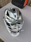 Cascade Xrs Men   s Lacrosse Helmet Advnc Silver Chrome Blue White Cage Sprfit