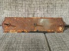 Original 1890s Cast Iron Nameplate Sign Howard Cabinet Co Cincinnati   Chicago