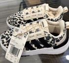 Adidas Cloudfoam Kids Leopard Print Sneakers - Size 9