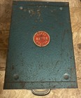 Vintage Wards Master Quality 4 Drawer Metal Parts Storage Cabinet Green