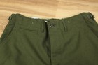 Deadstock Vintage Us Army Military Od Green M-1951 Wool Field Pants Medium Reg