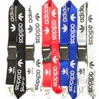 Adidas Lanyard Keychain  Id Badge  Cell Phone Holder - New Blue Lanyard