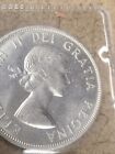 1958 Canada          Silver One 1 Dollar Coin  Elizabeth Ii   800   British Columbia