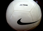 Cristiano Ronaldo  Signed Nike Soccer Ball With W coa