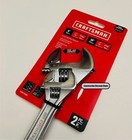 New Craftsman 2pc Adjustable Wrench Set 6  10  Tools Mechanics Lifetime Warranty