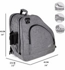 Roller Skate Bag - Ice Skate Bag Fits Inline Skates Quad Skates Rollerblades    