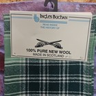 Ingles Buchan  Plaid Clan Scarf Scotland Made 100  10x54 Wool Nwt