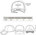 Cotton Baseball Cap Ball Dad Hat Adjustable Plain Solid Washed Men Washed Pc