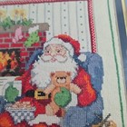 Bucilla The Best Of Christmas Counted Cross Stitch Completed Matted Framed