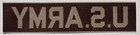 Us Army Desert Dcu Uniform Tan Nylon Name Tape Over The Pocket Patch 4 5   1  Nos