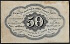 Fractional Postage Currency  First Issue 50 Cents 1862-63 