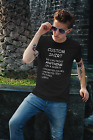 Personalized Custom  T-shirt Printing With Your Photo  Text  Logo  Anything New