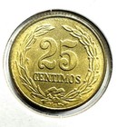 1948 Paraguay 25 Centimos Unc 