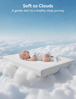 Breathable Crib Mattress  Dual-sided  Memory Foam  Waterproof  Removable And Mac