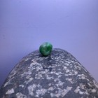 Ancient Pre Columbian Green Jade Pendant Combine Shipping  521