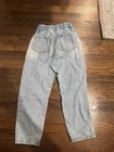 H m Girls Jeans Smileyworld Light Wash Size 6-7 Pre Owned