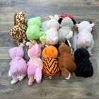 Ty Beanie Bellies Lot Of 10 Plush Stuffed Animals New   Pre-owned No Duplicates