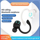 New Bluetooth Headset Wireless Earbuds Earphones Stereo Headphones Ear Hook