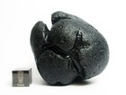 Philippinite Tektite 115 84g Deeply Grooved Soccer Ball From Meteorite Impact