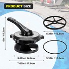 Key Cover Handle Assembly For Hayward Spx0710xba17 Sp0710 Sp0710x Sp0711 Valve