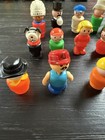 Lot Of 44 Mixed Fisher Price Little People 80   s 90   s Plastic Toys