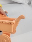 Lot Fisher Price Playskool Loving Family Stroller Dream Dollhouse Dog Baby Rails