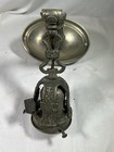Antique Vtg Victorian Wall Sconces Light Fixture Ornate Brass Cast Salvage