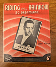 Geraldo Vintage Sheet Music X2 Riding On A Rainbow All In Favour Say Aye