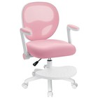 Hoffree Kids Desk Chair Ergonomic Mesh Study Chair W armrest Footrest 