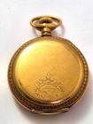 Vintage Waltham Pocket Watch In Gold Filled Hunter s Case  1900 s  Vintage Watch