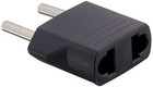  5-pack  Us Usa To Eu Euro Europe Power Jack Wall Plug Converter Travel Adapter