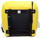 Jd Universal Tractor Seat -yellow Viny - No Armrests -mounting 6 50-13 00  Wide