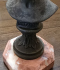 6 25  T Mozart Trophy 18 National Sangerfest City Prize Phil 1897 Bust Composer