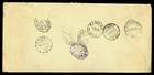 Peru 1934 Official Registered Consular Mail Cover W  50c  Sc  O30a To Australia