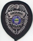 Ontario Ohio Police 2 Police Patches Small Police Patch