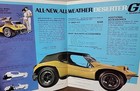 Ca  1969 Deserter Gt Dune Buggy Brochure Dearborn Vintage Autocross Racing Sport