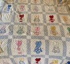 Vintage Sun Bonnet Sue Quilt Hand Made  Dresses 55    X 83   