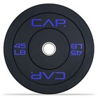 Cap Barbell Olympic Rubber Bumper 45 Lb Plate