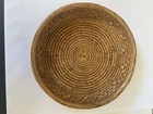 Rattan Basket Round Handwoven Bali Boho Trinket 7 5    1   h
