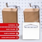 Xfasten Adhesive Hanging Tabs 1 5-inch X 1 5-inch Super Strong Adhesion 300-p   