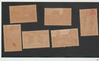 Madagascar Scott  191-196 Mh 1937 Exposition Set Gum Skip   Off Set