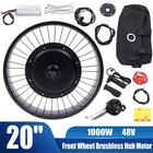 20  48v 1000 W E-bike Electric Bicycle Motor Conversion Kit Fat Tire Front Wheel