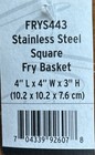 American Metalcraft - Frys443 - Mini 4 In X 4 In Stainless Steel Fry Basket