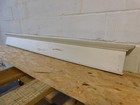 1890s White Door Pediment Lintel Header Victorian Style Crown Molding Fir Ornate