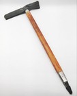 Grivel Mont Blanc Vintage Ice Axe Wood Handle Serrated Edge Italy