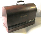 Vintage Original Singer Sewing Machine Bentwood Case 17l By 8 1 4w Case Only