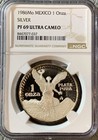     1986 Mexico 1 Onza Libertad Ngc Pf69 Ulca        Silver Coin