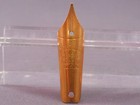  Fountain Pen Nib  Vintage  8 Gold Plated Nib --new Old Stock--iridium Tipped