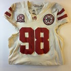 Authentic Game Worn   Signed 2011 Nebraska Cornhuskers Josh Williams  98 Jersey 